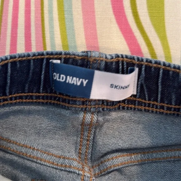 Old Navy kids 3T Skinny Blue Denim Jeans - Picture 3 of 4